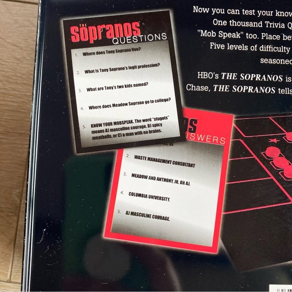 The Sopranos trivia game complete 2004 HBO - Picture 7 of 11